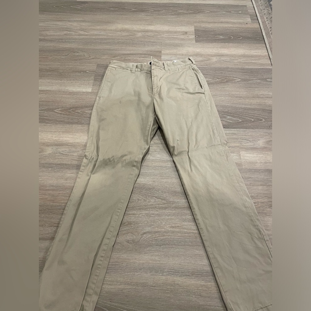 J Crew Flannel Lined Khakis